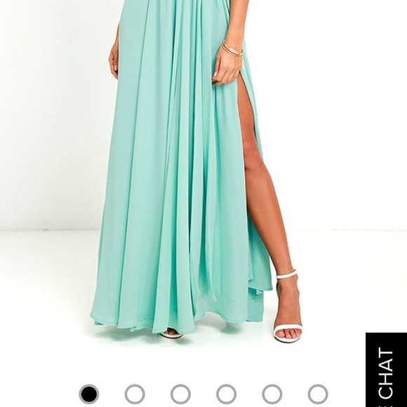 SOLD ON EBAY ⭐️ Lulus sage gold formal maxi gown - Picture 5 of 8